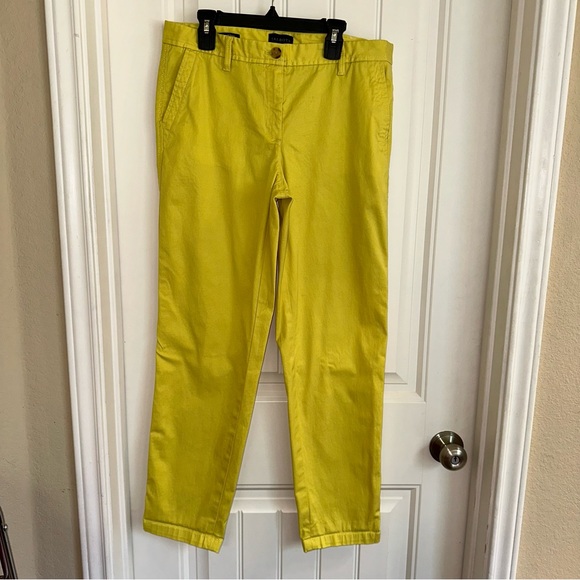 Talbots relaxed chino pants women 4 yellow - Picture 2 of 13